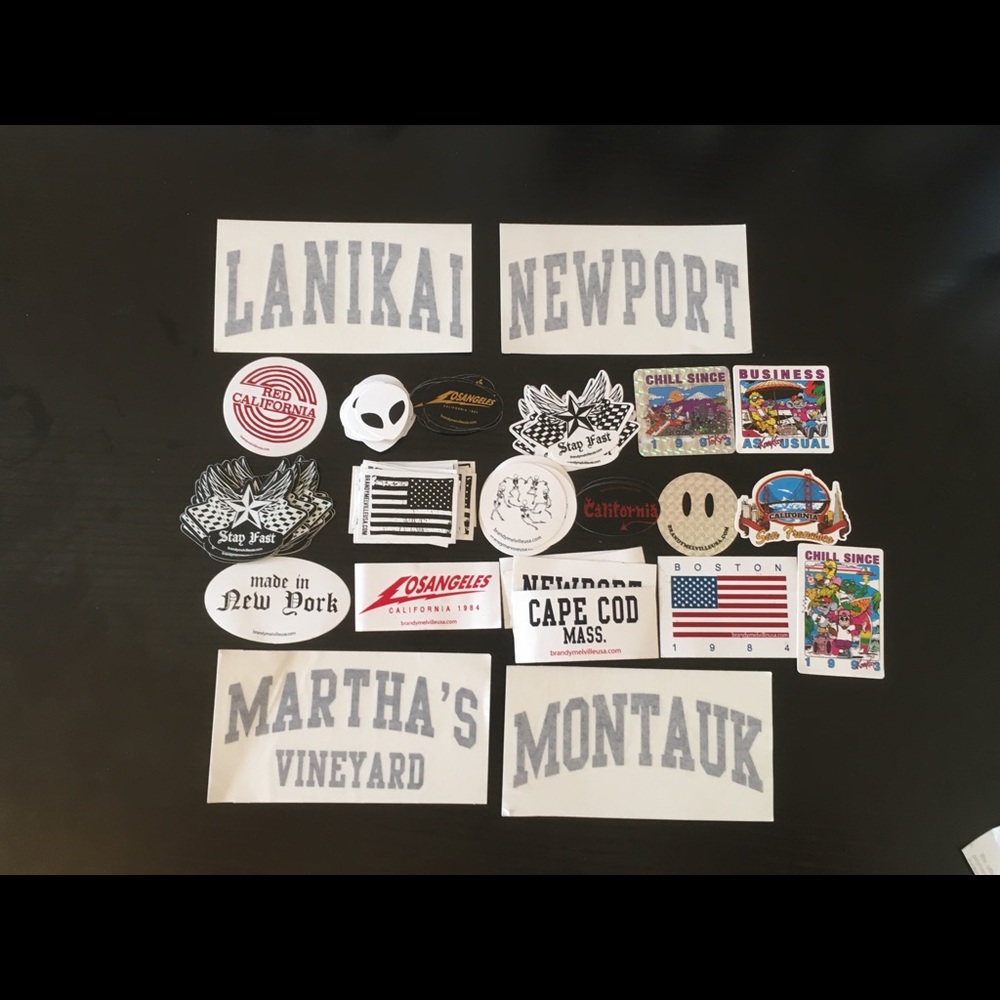 Bundle of Brandy Melville stickers - Picture 1 of 1